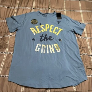 Under Armour Team Rock Men’s XXL Blue Short Sleeve Loose Fit Shirt NWT - Picture 1 of 15