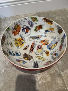 Servizio piatti ceramica INCHIOSTRO E VERNICE Parchi Disney 2020 grande 11,5" personaggi Topolino - Foto 1 di 2
