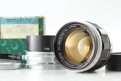 ML Ring Canon 50mm F1.4 L39 LTM Lens for Leica – SERVICED, Near MINT Japan - Image 1 of 4