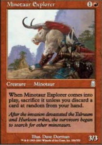 Minotaur Explorer - Odyssey - MTG - Picture 1 of 3