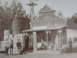 1890s Photo, Howard Summit CA Post Office Grocery Store, Signs, Occidental CA - Picture 1 of 8