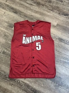 WWE Authentic DAVE BATISTA Trikot ärmellos The Animal Herren Größe XL rot 2004 - Bild 1 von 8