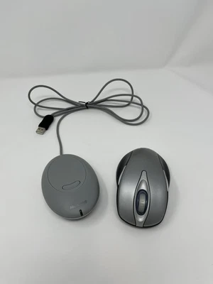 Microsoft Wireless Laser Mouse 5000 (Model 1058) with USB Receiver (Model 1053) - Image 1 of 4