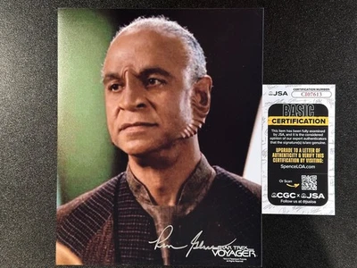 Ron Glass como "Loken" Star Trek: Voyager 2007 autografiado firmado 8x10 con certificado de autenticidad JSA Foto 1 de 4