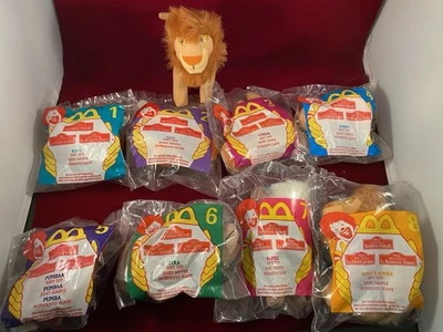 1998 LION KING-SIMBA'S PRIDE McDonald's Happy Meal Toys-Complete Set of 8 - Image 1 of 2