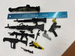 Lot Of Weapons Rifles Action Figures Army Military Toys GI Joe Rocket Launcher - Picture 1 of 7