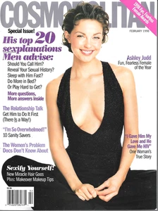 ASHLEY JUDD - COSMOPOLITAN Mag Feb 1998 - BRANDNEU - ohne Etikett - Bild 1 von 1