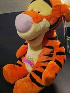 Disney Fisher Price sprechender Tigger "Ich rede!" Jumbo Plüsch 22 Zoll Vintage Tigger - Bild 1 von 18