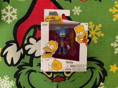 Figura Jakks Pacific 2024 Los Simpson picazón con club 2,5" Foto 1 de 4