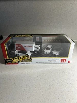 Hot Wheels Premium Diorama Collector Set Honda Tipo R Heritage 4 Coches 1/64 Muy buen estado Foto 1 de 4