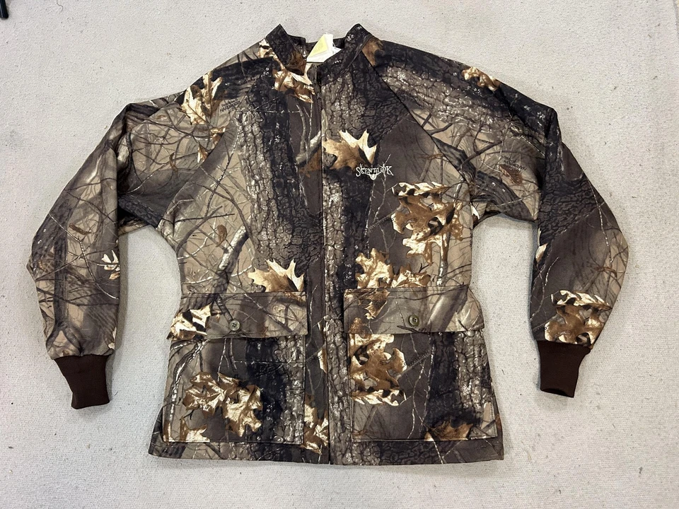 Vintage ScentLok Jacket Mens Large Realtree Camo USA Hunting Scent Control 90s - Image 1 of 4