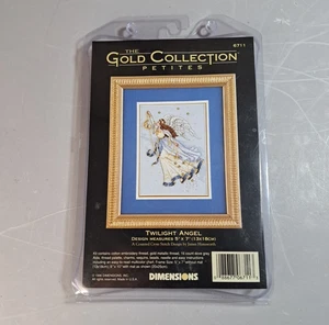 Dimensions The Gold Collection Petites Twilight Angel 1996 Nadelspitze 5" mal 7" - Bild 1 von 2