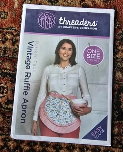 Sewing Pattern. Paper. Vintage Apron Style. Uncut - Picture 1 of 2
