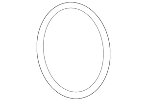 Genuine Volkswagen Connector Tube Gasket WHT-001-386 - Picture 1 of 2