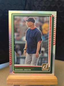 2025 Donruss Terry Francona Silver Holo #38 Boston Red Sox - Picture 1 of 2