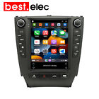 Car Stereo Radio GPS Navi 9.7'' Android 12 Fit 2005-12 Lexus IS250 IS300 IS350vw