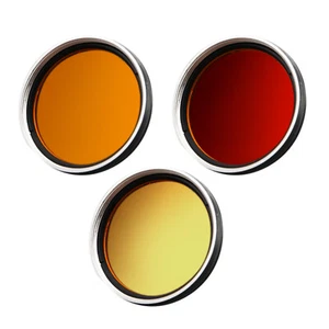 For Rolleiflex/Rolleicord Bay I Bay II Bay III Yellow Orange Red dimmer Filter - Picture 1 of 28