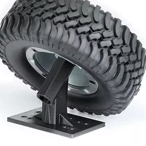 Metal Inclined 45° Spare Tire Holder 1/8 1/10 For TRX4 TRX6 AXIAL RC Car - Picture 1 of 16