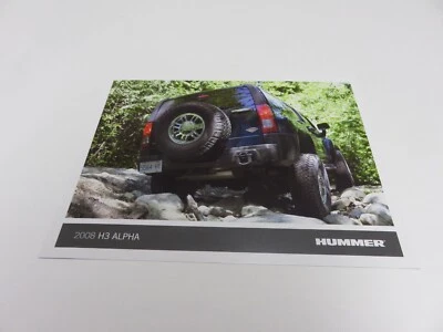 2008 Hummer H3 Alpha Info Flyer - Image 1 of 3