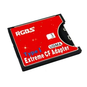 SD SDXC SDHC Wifi SD to Type I Compact Flash CF Adapter Card Reader Converter - Picture 1 of 12