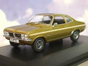 GREAT OXFORD DIECAST 1/43 1971-75 VAUXHALL FIRENZA SPORT SL HONEY STARMIST VF003 - Picture 1 of 7