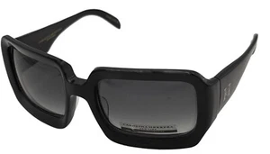 Gafas de sol Carolina Herrera para mujer rectangulares de plástico negro, lentes degradadas H703 - Imagen 1 de 12