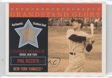 2003 Topps Heritage Grandstand Glory Phil Rizzuto #GG-PR HOF
