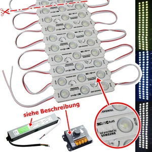 LED Module - 5730 SMD Chip - Warm White Cold Blue Injection Ce Lumens 12V 0,75W - Picture 1 of 1