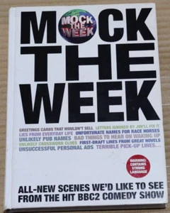 MOCK THE WEEK 2008 SCENES WE'D LIKE TO SEE 160 PAGES HARDBACK BY DAN PATTERSON - Picture 1 of 7