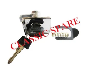 5x VESPA GLOVE TOOL BOX LOCK Schloß Gepäckfach CHROME PX 200 LML NV STAR - Imagen 1 de 2