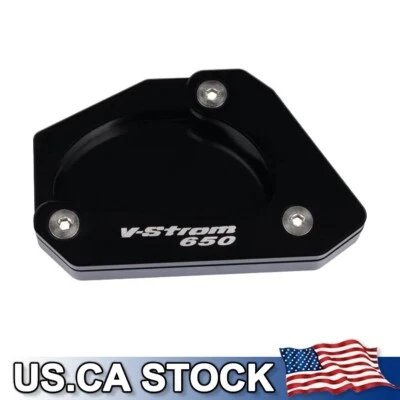 Kickstand Side Stand Extension Enlarge For Suzuki V-Strom 650 DL650 2004-2024 Foto 1 de 4