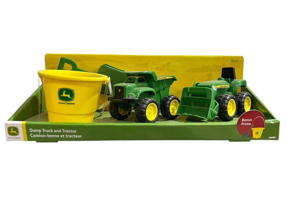 JUEGO DE VALOR SANDBOX 6" TOMY JOHN DEERE Foto 1 de 1