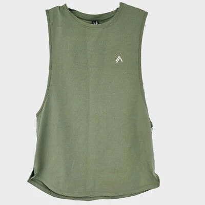 Camiseta sin mangas Alphalete Dynasty talla XXL verde spandex salvia para hombre nueva con etiquetas  Foto 1 de 4