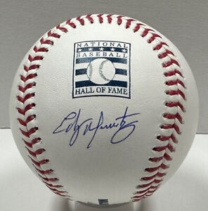 Mariners EDGAR MARTINEZ Signed Official MLB Hall of Fame LOGO Baseball AUTO JSA