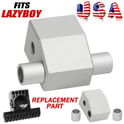 Palanca de montaje de horquilla de extremo de motor de metal para reclinables basculantes eléctricos La-Z-Boy Lazyboy Foto 1 de 4