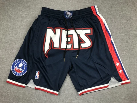 Brooklyn Nets City Men Basketball Shorts - Blue New Size:S-XXL Cover