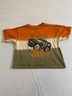 Healthtex Boys Shirt Multicolored 4x4 Truck Short Sleeve Size 3T. Stain