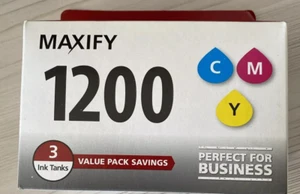 NEW Genuine Canon PGI-1200 (9232B005) Tri-Color Ink Cartridge Value Pack SEALED - Bild 1 von 1