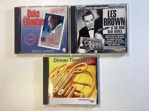 Digital Duke Ellington +Les Brown & the Duke Blue Devils+ Dinner Time Jazz 3 CDs - Picture 1 of 15