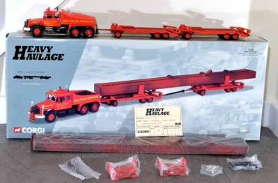 Corgi Heavy Haulage 1:50 18004 Scammell Contractor Dyson Crane Siddle C Cook - Image 1 of 4