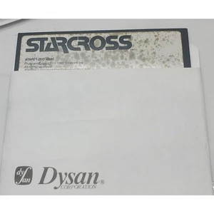 Disquete de juego Starcross vintage para sistema Atari 810 1982 - Imagen 1 de 1