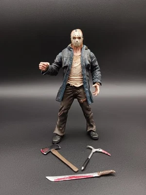 Figura Mezco Cinema of Fear Friday the 13th Jason Voorhees 2008 Completa Suelta A Foto 1 de 4
