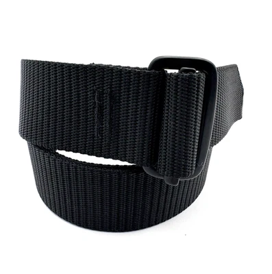 Cabela's Cinturón Hombre 42 Tejido Nylon Negro Caminata Campamento Exterior Papá Foto 1 de 4