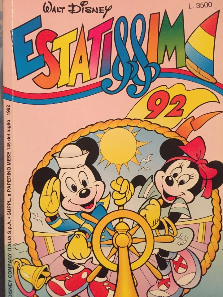 ESTATISSIMA 92 - WALT DISNEY - supplemento a Paperino Mese Foto 1 de 1