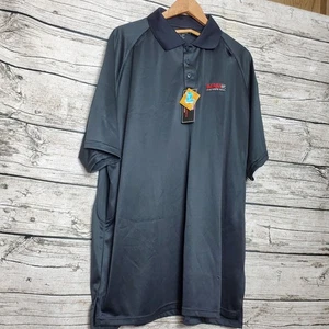 National Patrol Black Polo Shirt GardaWorld Private Security Embroidered Print - Picture 1 of 8