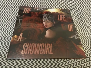  Taylor Swift The Life Of A Showgirl, RED LIPSTICK & LACE TRANSPARENT VINYL - Picture 1 of 11
