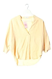 MANGO BASICS Blusa caída Mujeres Blusa Talla EU 34 crema look casual - Imagen 1 de 5