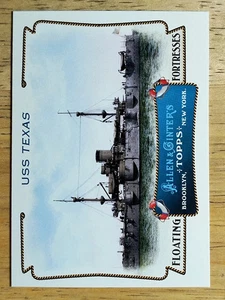 2011 Topps Allen e Ginter fortezze galleggianti #FF17 USS Texas - Foto 1 di 2