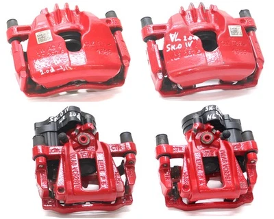 Skoda Octavia IV NX NN 2.0D 4x4 RS pinza de freno freno deportivo freno rojo SET Foto 1 de 4