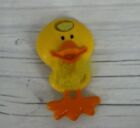 Avon Vintage 1973 Luv a Ducky Yellow Duck Brooch Pin 
